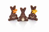Шоколадные зайцы (молочный шоколад) 57гр