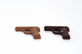 Пистолет (молочный / темный шоколад) 21гр